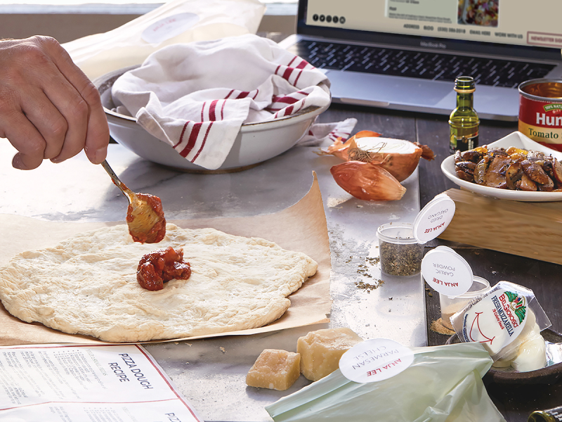 Margarita Pizza with Homemade Crust - Gallery image