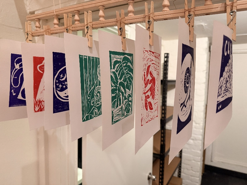 Linocut Printmaking Workshop: A Meditative, Hands-On Creative Exp - Gallery image