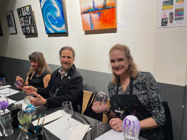 Virtual Wine Glass Painting Class!