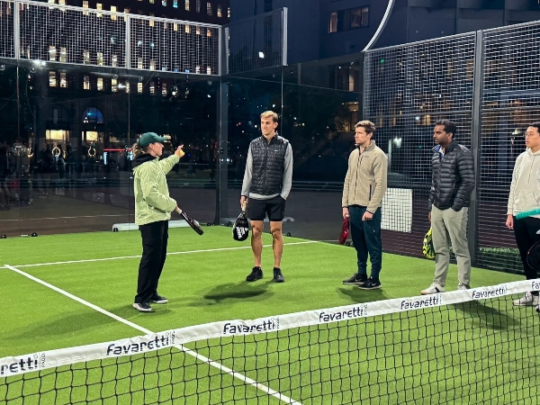 Embarcadero Outdoor Padel Play (2 courts, 2 hrs)
