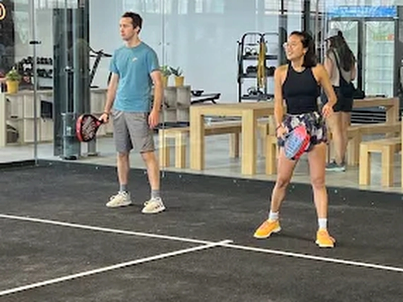 2 Padel Courts (3 hrs) + Combo Catering - Gallery image