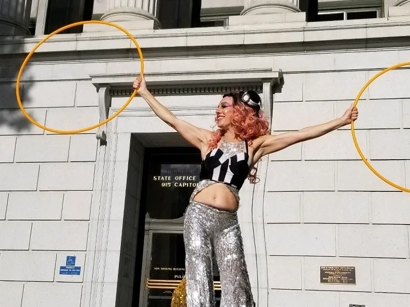 Stilt Walker Performer for Festivals and Brand Activations - Gallery image
