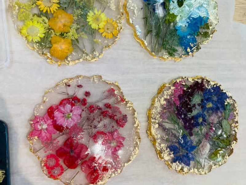 Creative Resin Coaster Workshop (Instructor Travels) - Gallery image