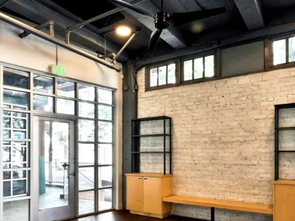 Waterfront Photo Studio with Exposed Brick - Holiday Party in Oakland - Featured image