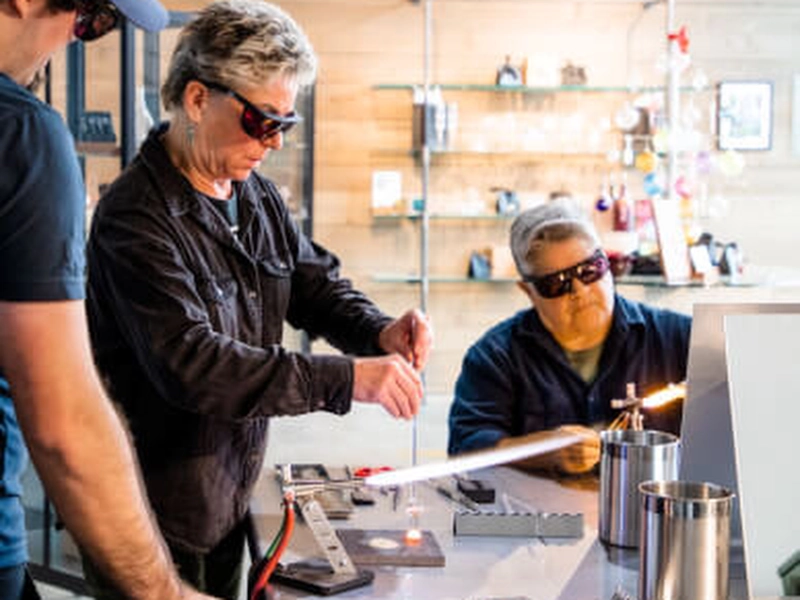Glass Blowing Workshop: Create Handcrafted Shot Glasses - Gallery image