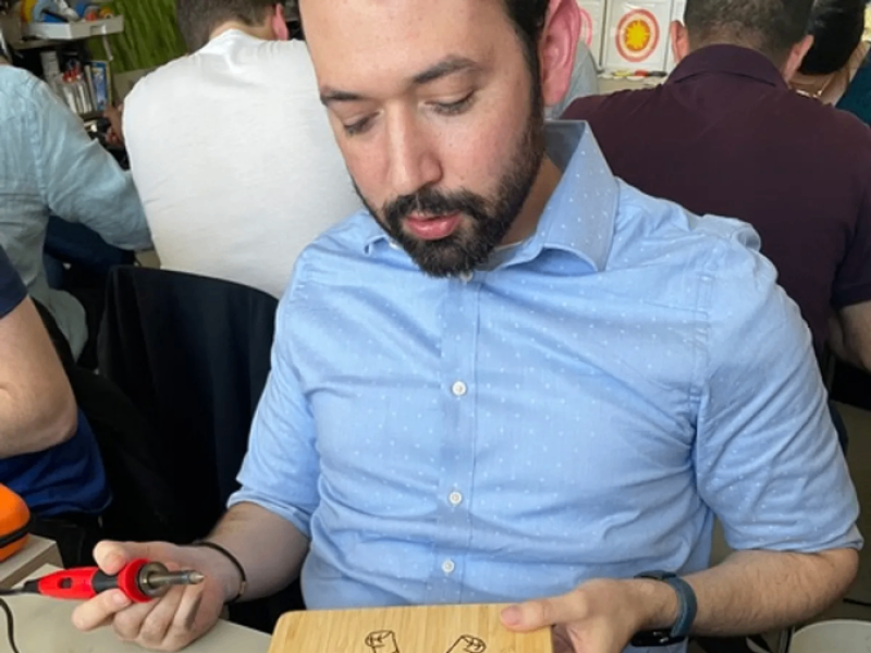 Wood-Burning Cheese Board Workshop: Create & Customize! - Gallery image
