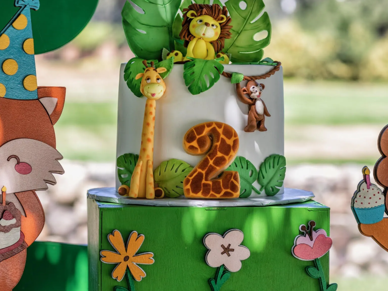 Jungle Animal Birthday Theme - Gallery image