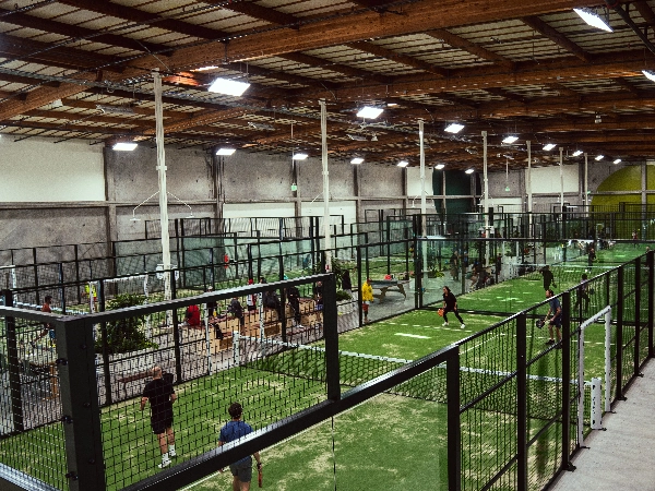 Indoor Padel Play (4 courts, 2 hrs)