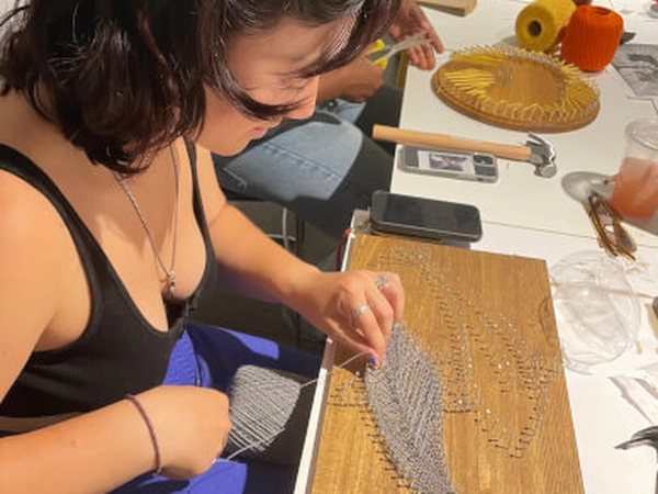 Creative String Art Workshop for Team Building - Team Building in San Francisco - Featured image