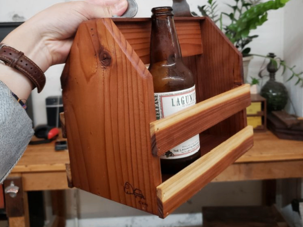 Redwood Beer Caddy Workshop – Build Six-Pack Carrier