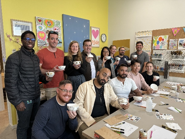 Create Decorative Bowl with Gold Leaf! Travels to You - Baby Shower - Featured image