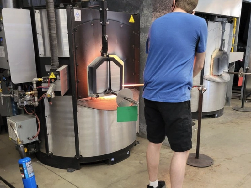 ❄️ Cold Connections  Fused Glass Design Workshop - Gallery image