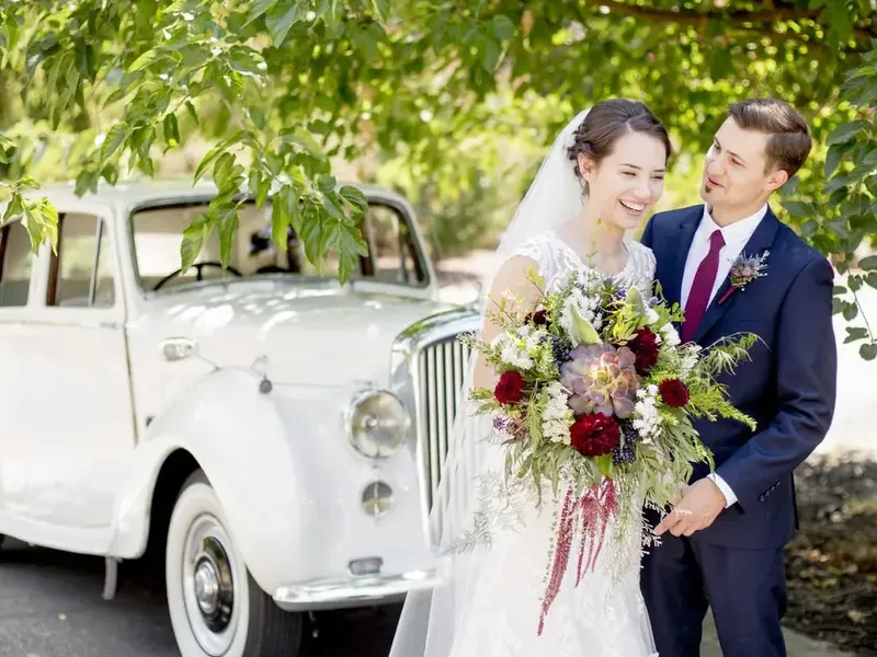 Vintage European Classic Car for Sacramento Area Weddings - Gallery image