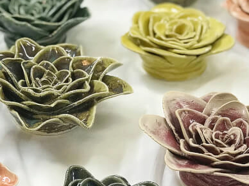 Clay Flower Pottery Workshop for Team Building and Creativity - Featured image