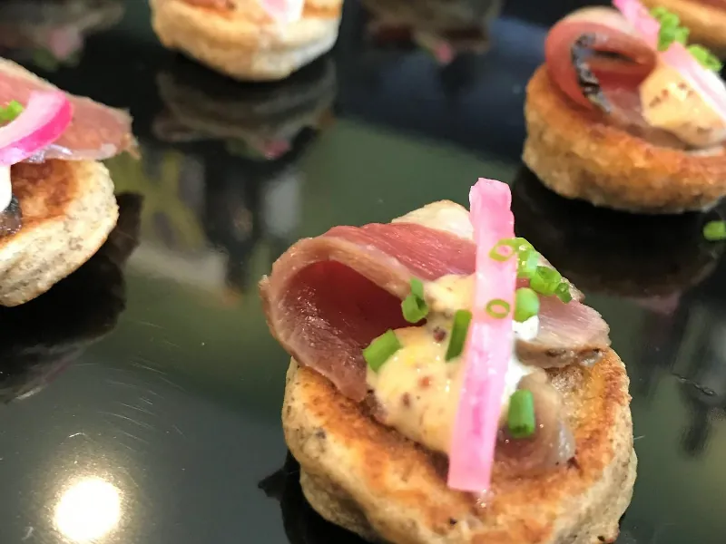 Heavy Hors d'Oeuvres Reception With Sonoma Bounty Stations - Gallery image