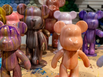 Bearbrick Painting Workshop for Creative Team Building Experiences in San Jose - Featured
