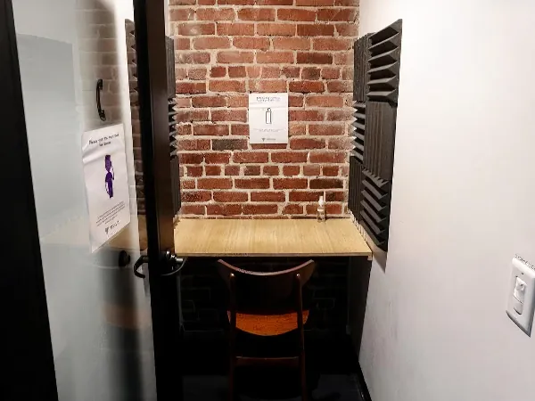 Soundproof Private Communication Booth - Anniversary in San Francisco - Featured image