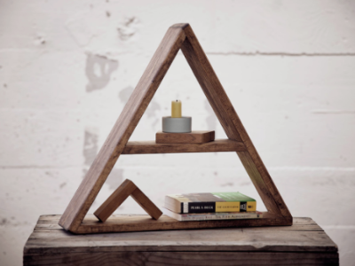 Triangle Shelf Woodworking Workshop – Craft Home Décor Experiences in San Francisco - Featured