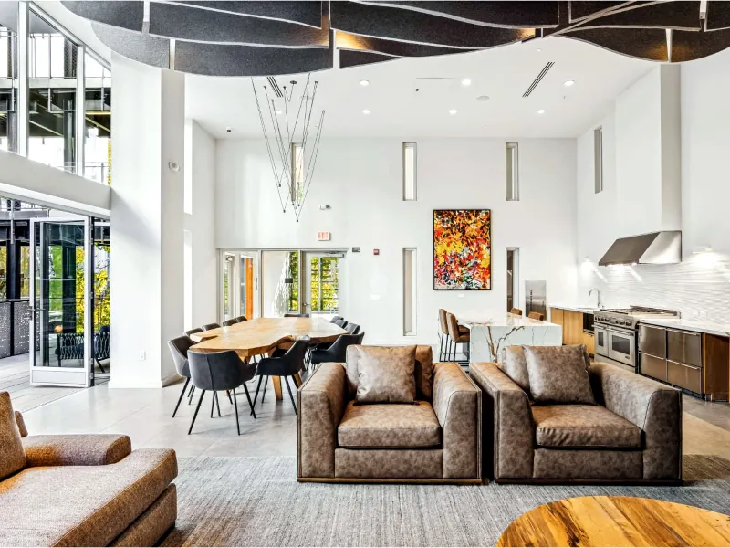 Modern Clubhouse for Events in Design District - Featured image