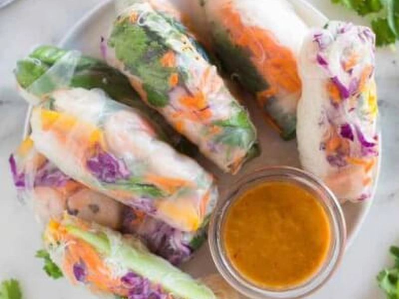 Fresh Spring Roll Making Workshop for Team Building - Gallery image