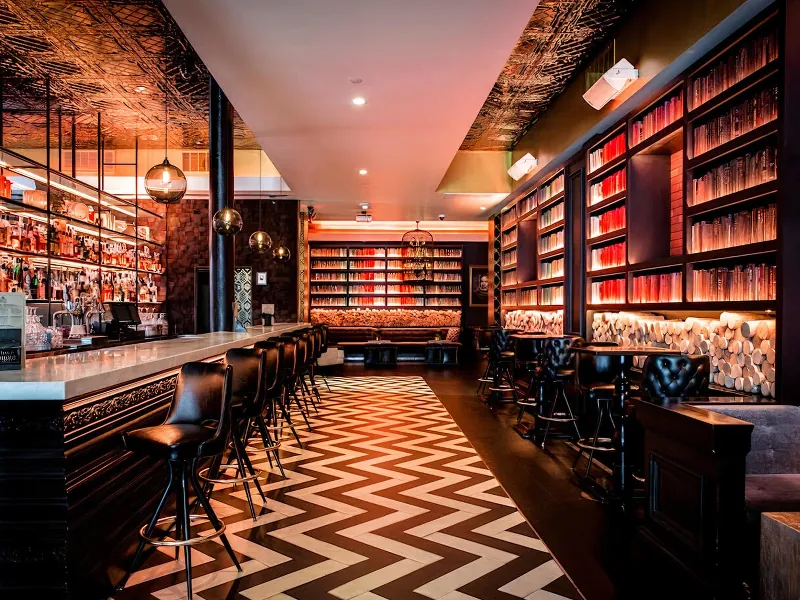 Sophisticated Literary-Themed Cocktail Venue - Featured image
