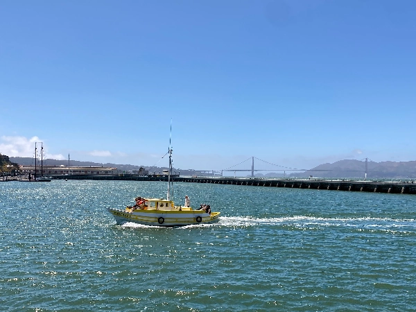 Exclusive Golden Gate Voyage on Historic Yellow Boat