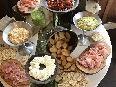 Heavy Hors d'Oeuvres Reception With Sonoma Bounty Stations Catering - Featured