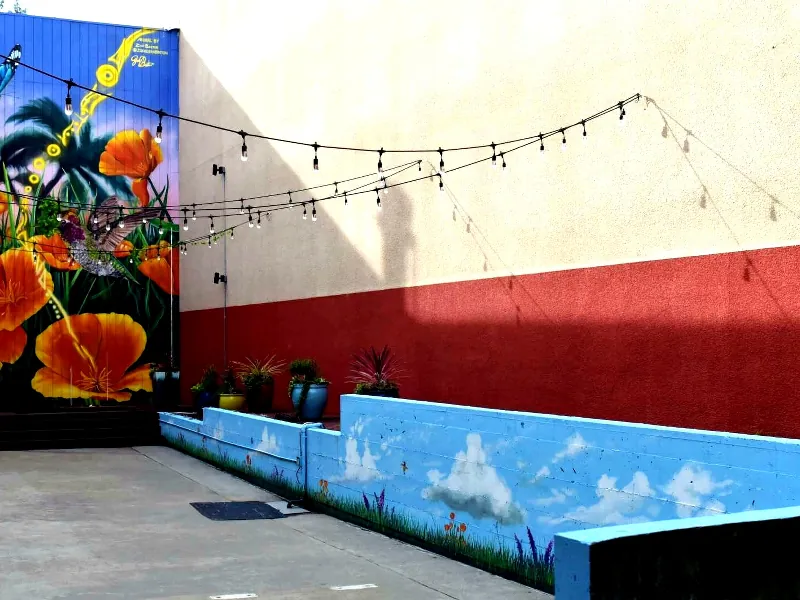 Event Space with String Lights for Events in Montclair - Featured image