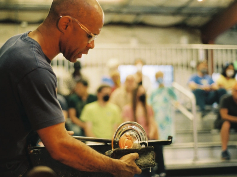 🔥❄️ Molten Momentum Combined Hot & Cold Glass Team Experience - Gallery image