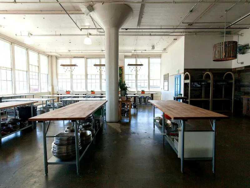 Commercial Kitchen with Panoramic Views for Events in Dogpatch - Gallery image