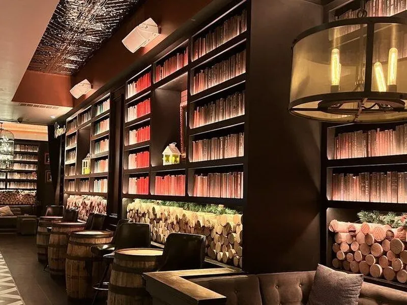 Sophisticated Literary-Themed Cocktail Venue - Gallery image
