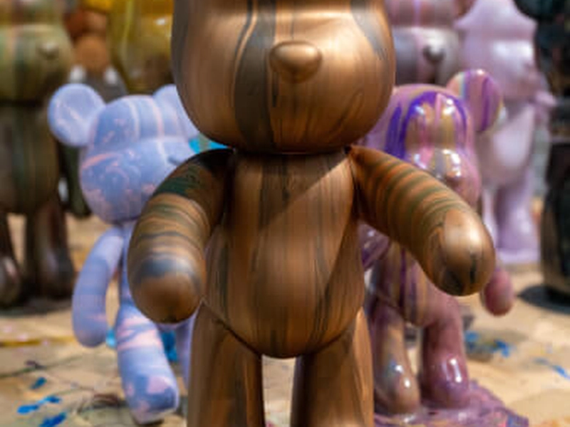 Bearbrick Painting Workshop for Creative Team Building - Gallery image