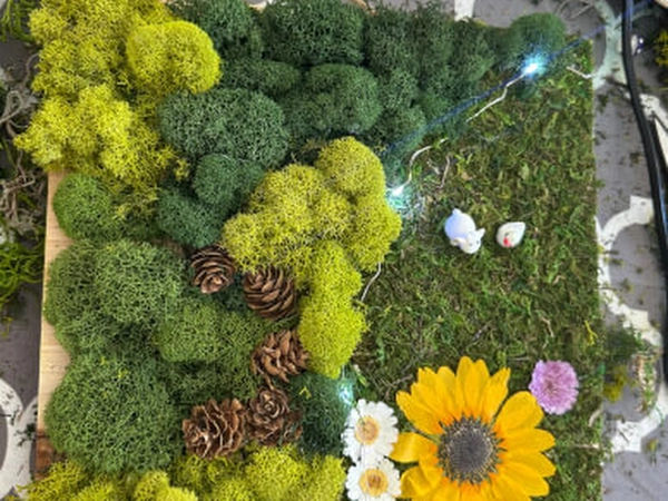 Moss Wall Art Creation Workshop (Instructor Travels)