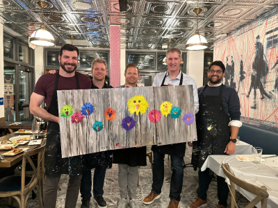 Collaborative Painting: Teamwork Challenge Experiences in San Mateo - Featured