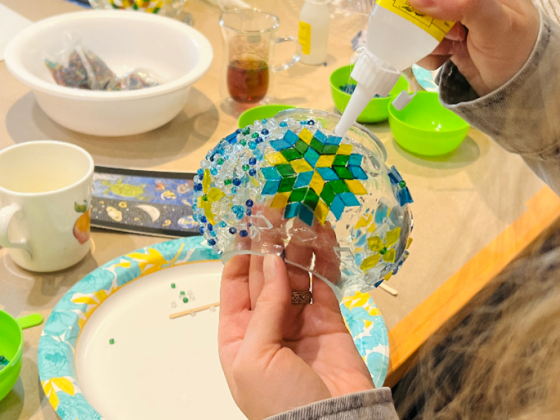 Turkish Mosaic Lamp Workshop in San Mateo — operations team building 2026