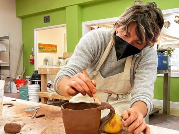 Creative Ceramics Workshop team building experience in San Francisco Bay Area