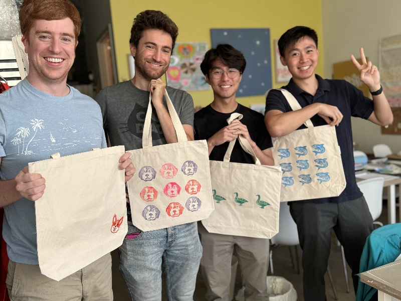 🎨 Block-Print Your Own Tote Bag! 👜 - Featured image