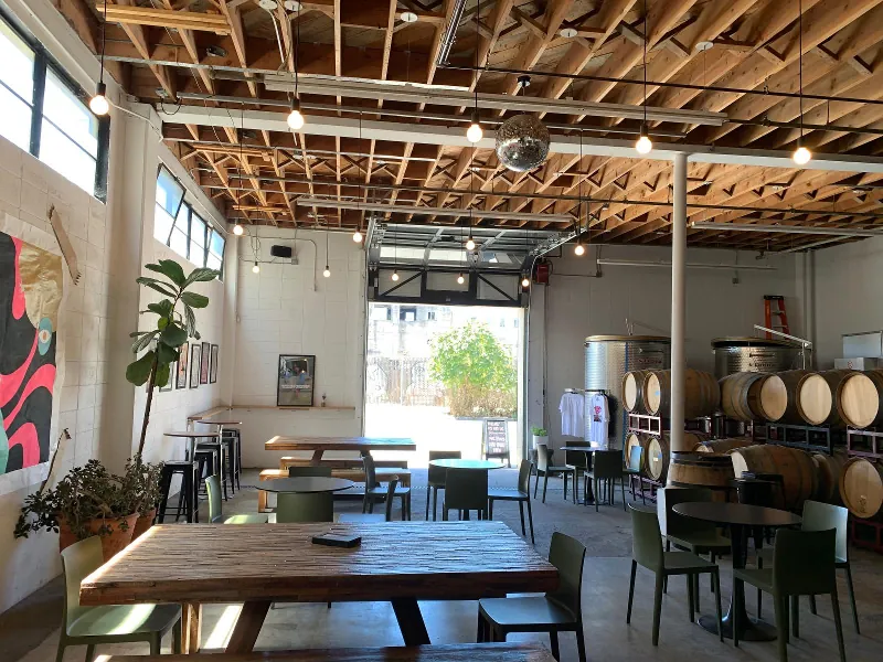 Intimate Urban Winery Event Space with Natural Wine Service - Gallery image