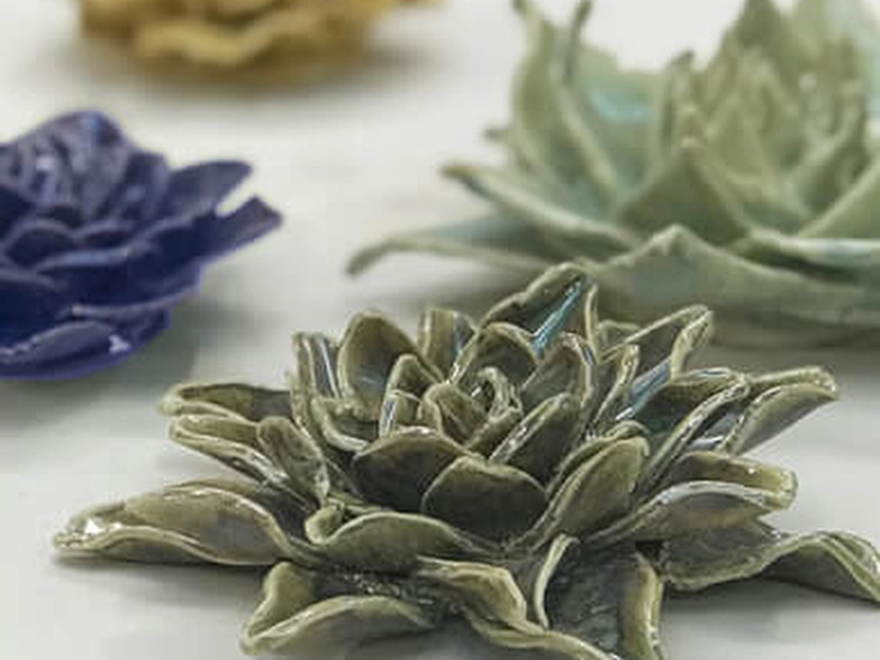 Clay Flower Pottery Workshop for Team Building and Creativity - Gallery image