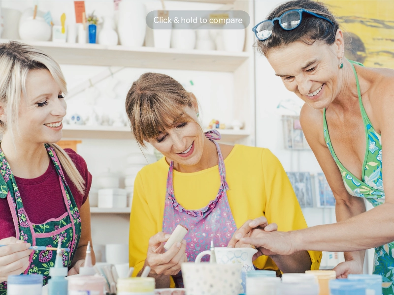 Private Pottery Painting & Team-Building Workshops - Gallery image