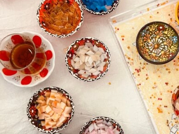 Turkish Mosaic Lamp Crafting (Instructor Travels)