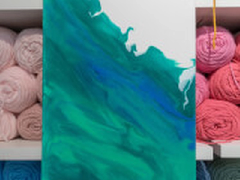 Creative Paint Pouring Workshop - Instructor Travels - Gallery image