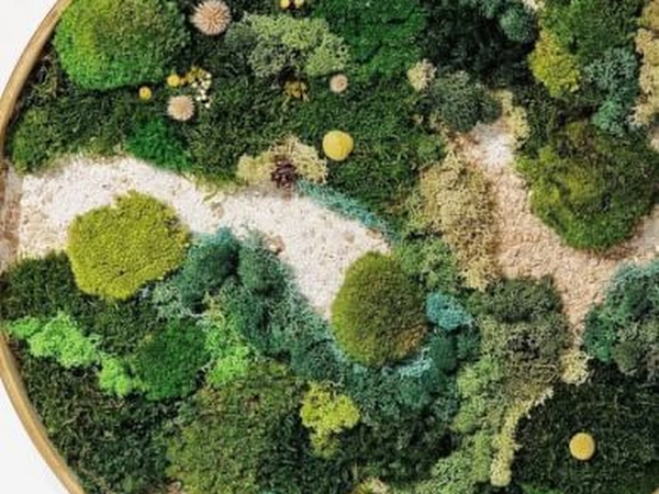 Moss Wall Art Creation Workshop (Instructor Travels)