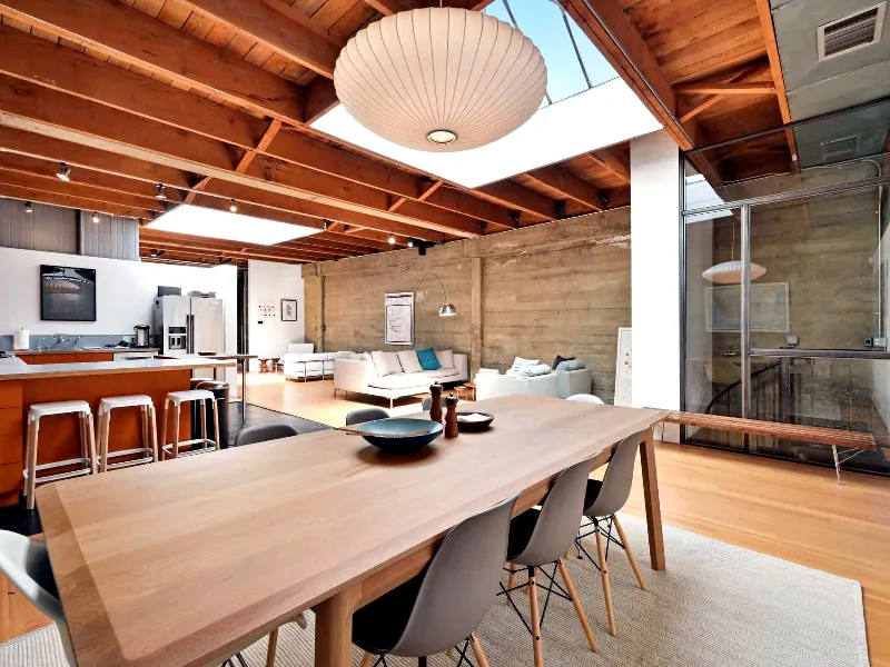 Loft Event Space with Skylights for Events in Showplace Square - Gallery image