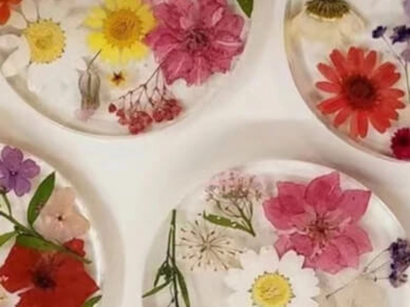 Creative Resin Coaster Workshop for Team Building - Gallery image