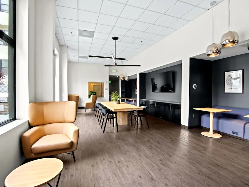 Lounge with Fireplace for Events in Western Addition - Gallery image