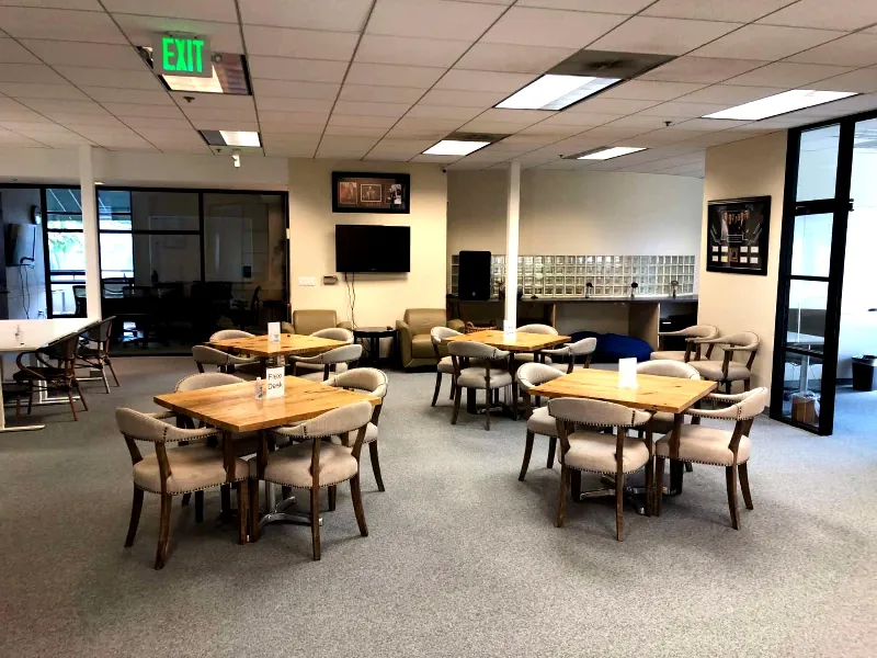 Coworking Event Space with Redwood for Events - Gallery image