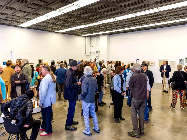 Art Gallery with Floor-to-Ceiling Windows in Northern Waterfront - Anniversary in San Francisco - Featured image