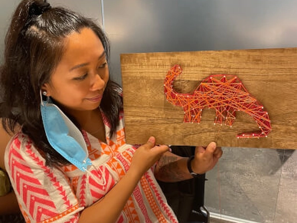 Creative String Art Workshop for (Instructor Travels) - Baby Shower - Featured image