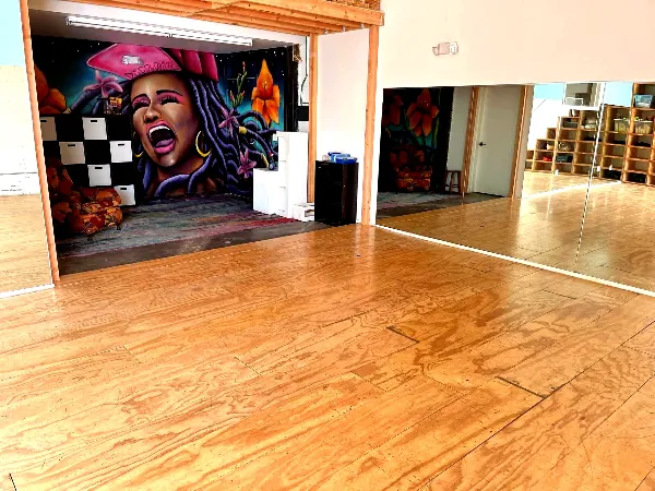 Dance Studio with Natural Light for Events - Anniversary in Oakland - Featured image